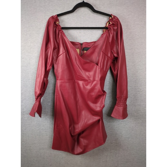 👯‍♀️Host Pick⚡️Kendall + Kylie Vegan Leather Dress - Picture 3 of 10